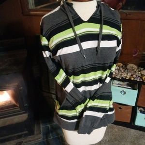 Long Sleave T-Shirt with Hood